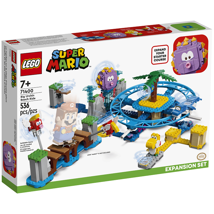 Spiaggia del Ricciospino gigante - Pack di Espansione - Lego Super Mario 71400