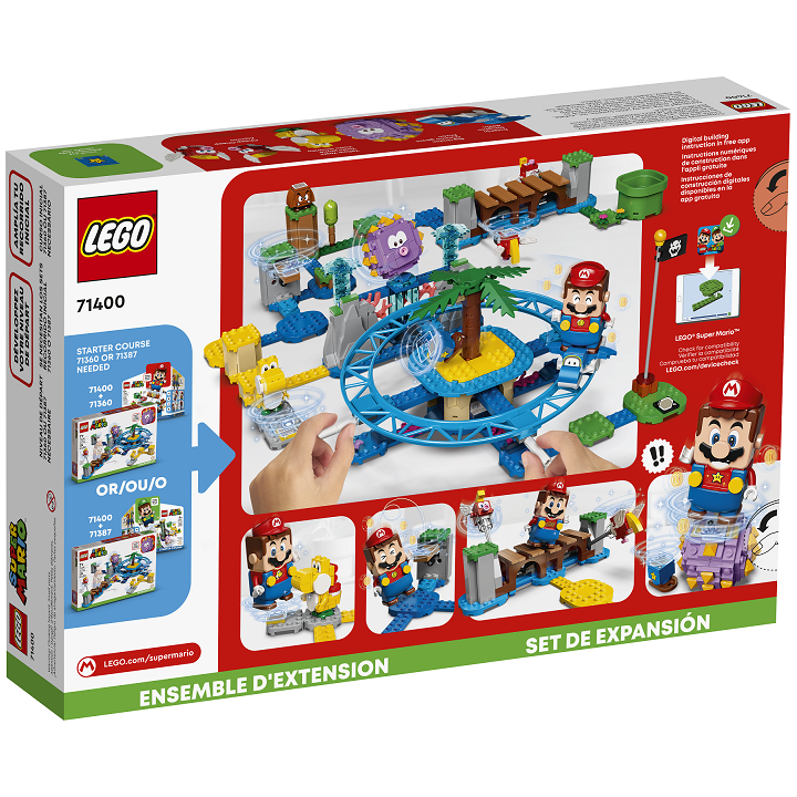 Spiaggia del Ricciospino gigante - Pack di Espansione - Lego Super Mario 71400