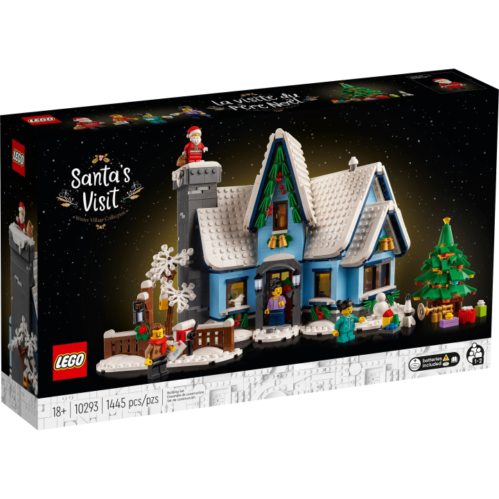 La visita di Babbo Natale - Lego Creator Expert 10293