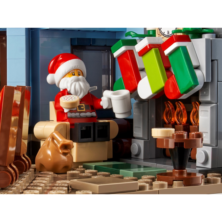 La visita di Babbo Natale - Lego Creator Expert 10293