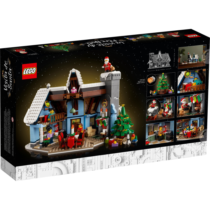 La visita di Babbo Natale - Lego Creator Expert 10293