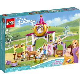 Le scuderie reali di Belle e Rapunzel - Lego Disney 43195