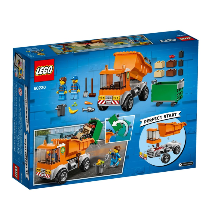 Camion della spazzatura - Lego City 60220