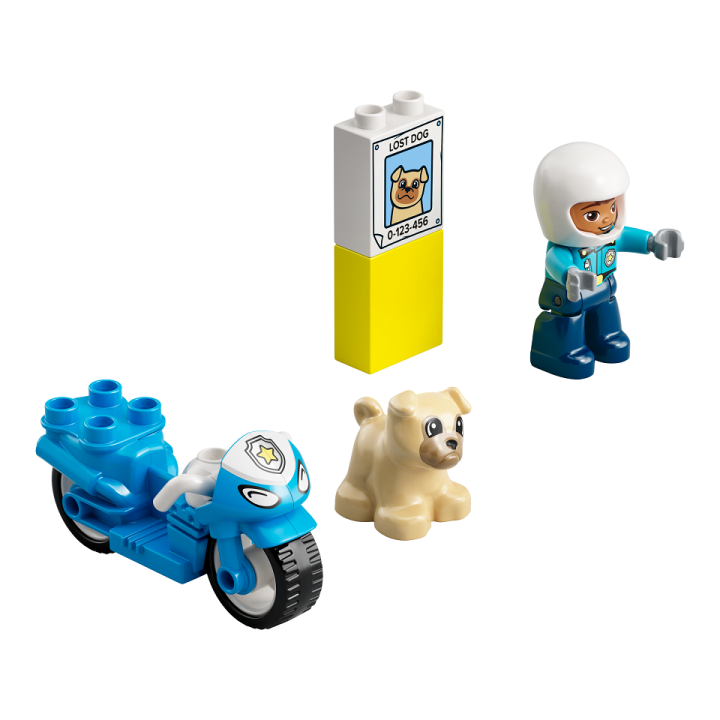 Motocicletta della polizia - Lego Duplo 10967
