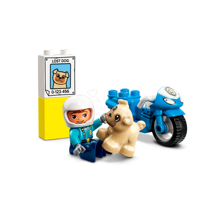 Motocicletta della polizia - Lego Duplo 10967