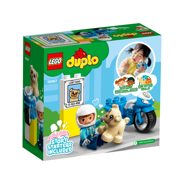 Motocicletta della polizia - Lego Duplo 10967
