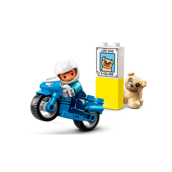 Motocicletta della polizia - Lego Duplo 10967