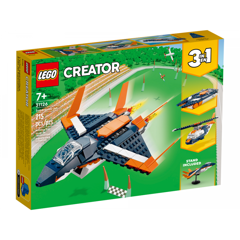 Jet supersonico - Lego Creator 31126