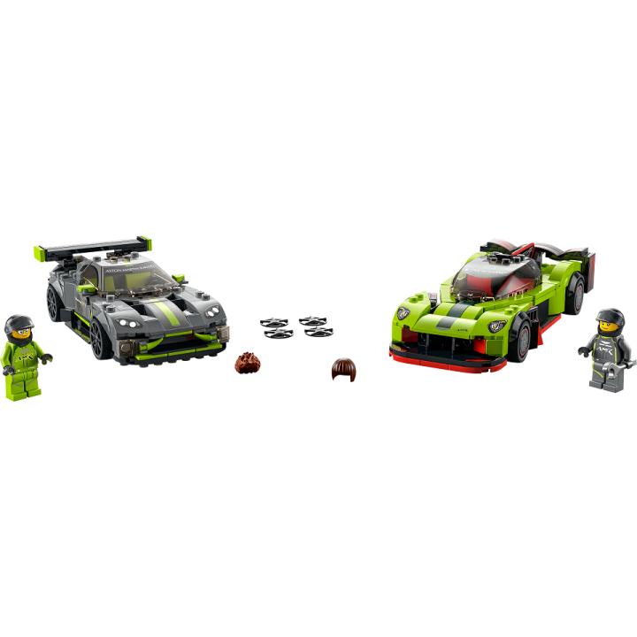 Aston Martin Valkyrie AMR Pro e Aston Martin Vantage GT3 - Lego Speed Champions 76910