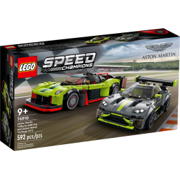 Aston Martin Valkyrie AMR Pro e Aston Martin Vantage GT3 - Lego Speed Champions 76910
