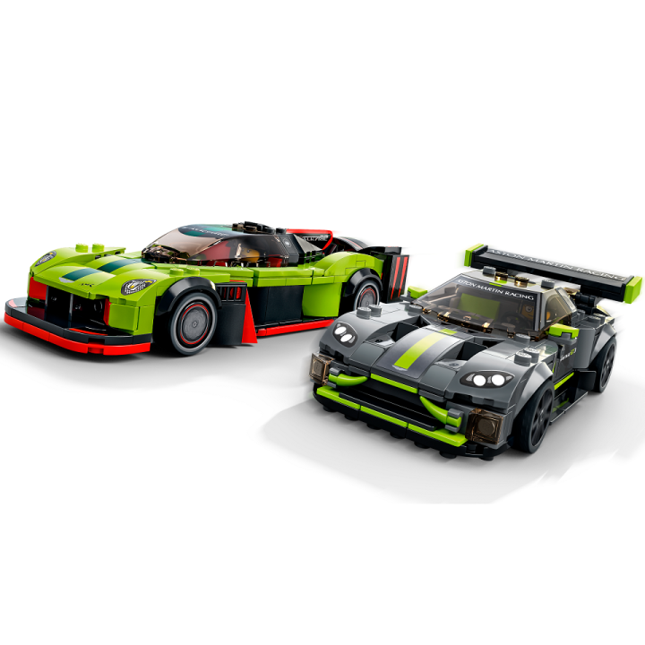 Aston Martin Valkyrie AMR Pro e Aston Martin Vantage GT3 - Lego Speed Champions 76910