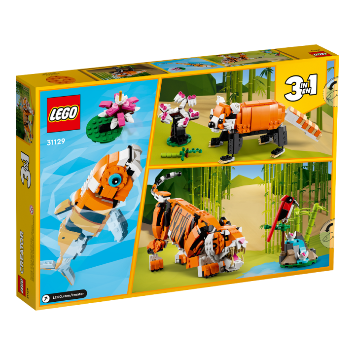 Tigre maestosa - Lego Creator 31129