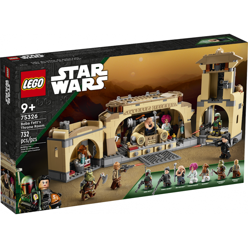 La sala del trono di Boba Fett - Lego Star Wars 75326