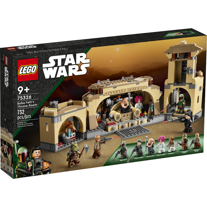 La sala del trono di Boba Fett - Lego Star Wars 75326