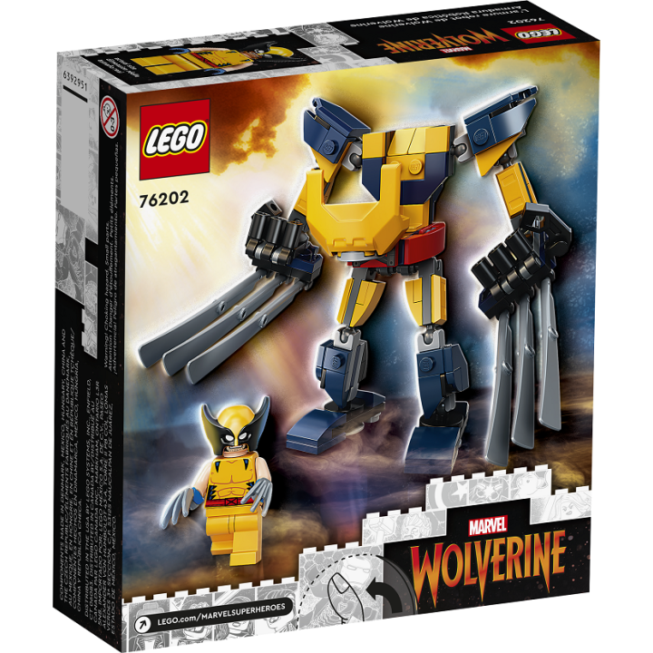 Armatura Mech Wolverine - Lego Marvel 76202