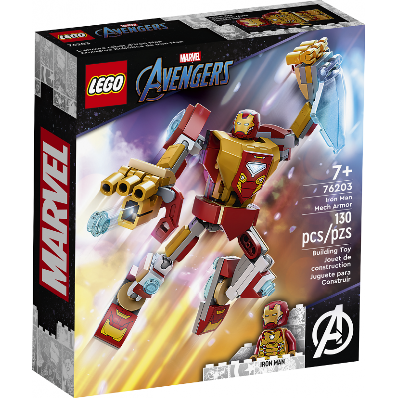 Armatura Mech Iron Man - Lego Marvel 76203
