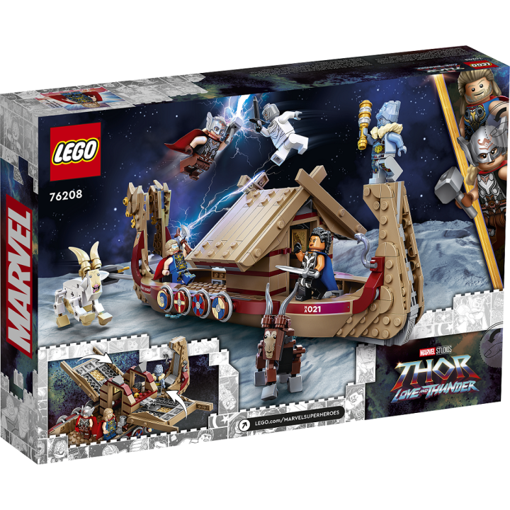 Drakkar di Thor - Lego Marvel 76208