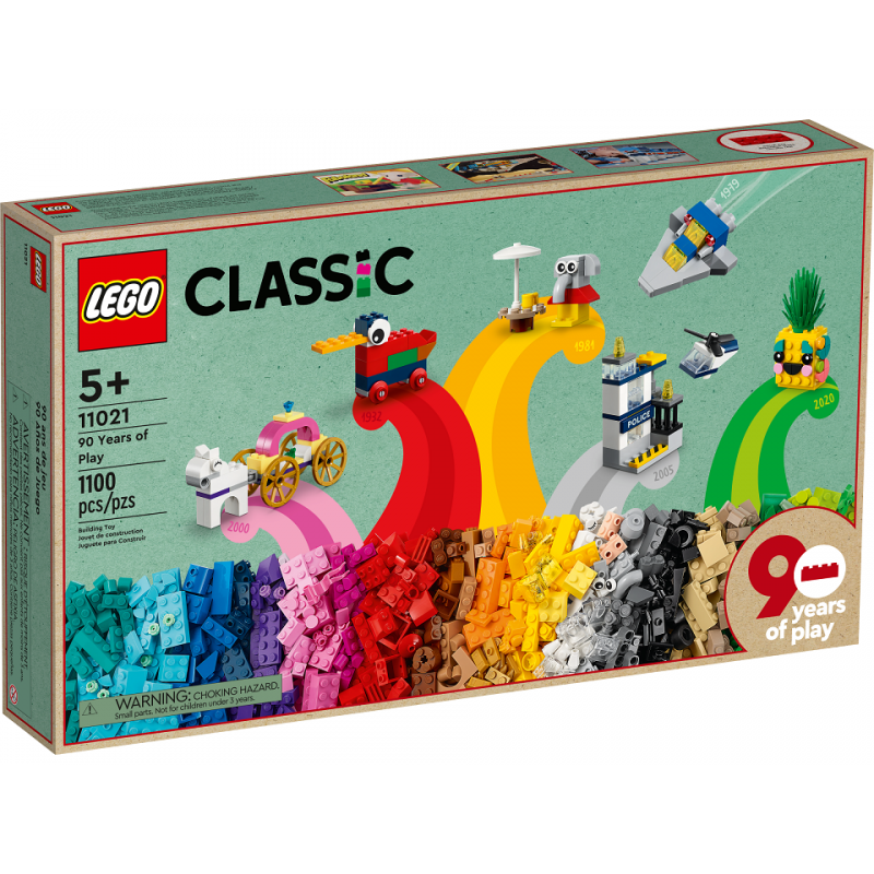 90 Anni di Gioco - Lego Classic 11021