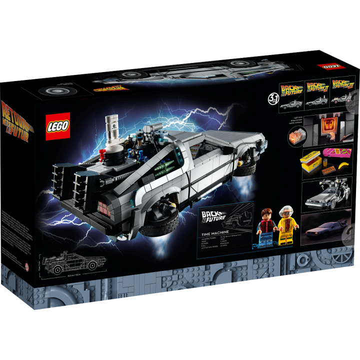 Macchina del tempo Ritorno al futuro - Lego Creator Expert 10300