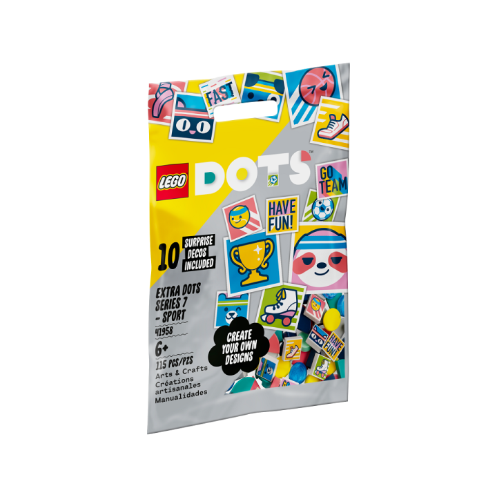 Extra DOTS Serie 7 - SPORT - Lego Dots 41958