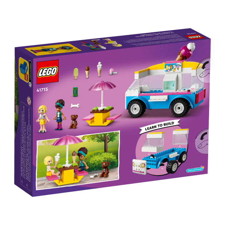 Il furgone dei gelati - Lego Friends 41715
