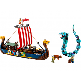 Nave vichinga e Jörmungandr - Lego Creator 3 in 1 - 31132