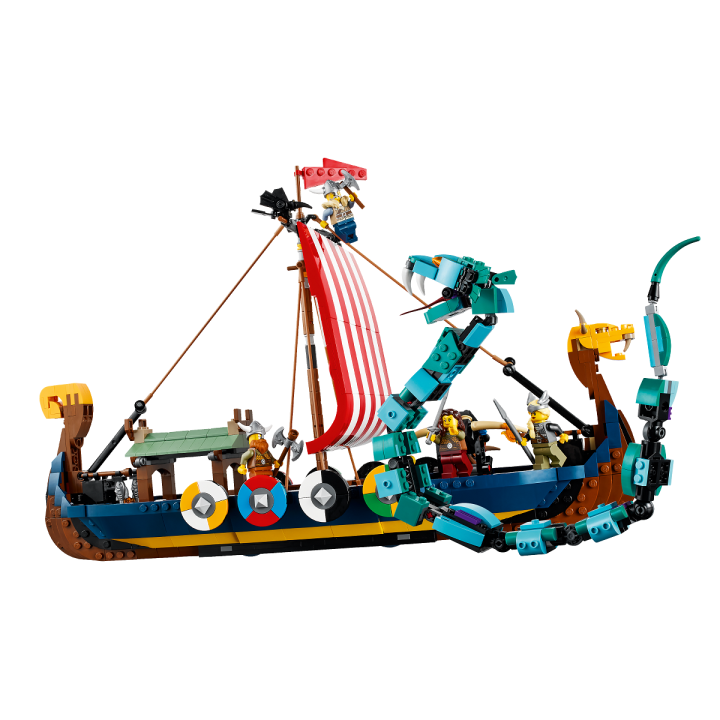 Nave vichinga e Jörmungandr - Lego Creator 3 in 1 - 31132