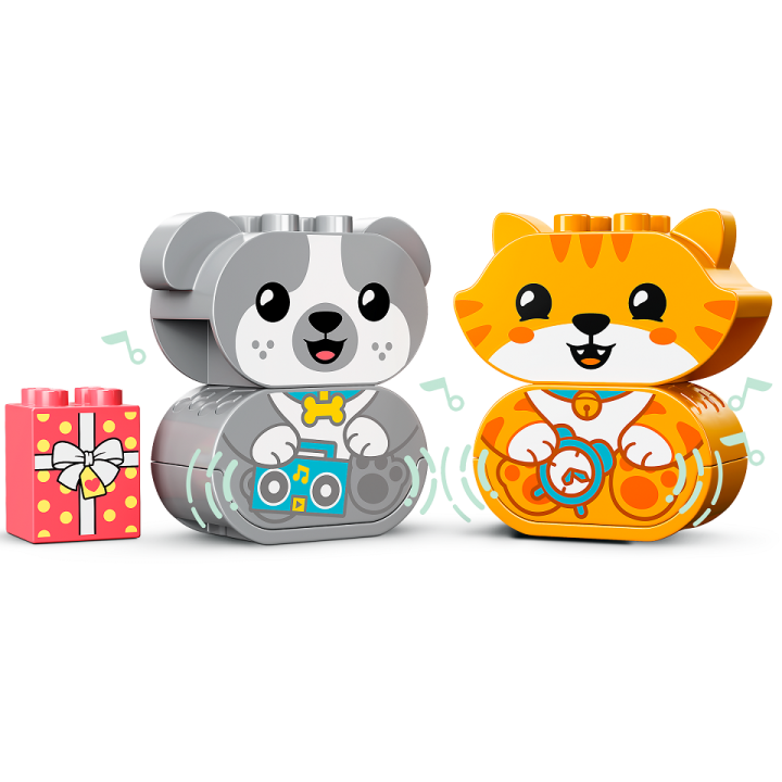 Il mio primo cagnolino e gattino con suoni - Lego Duplo 10977