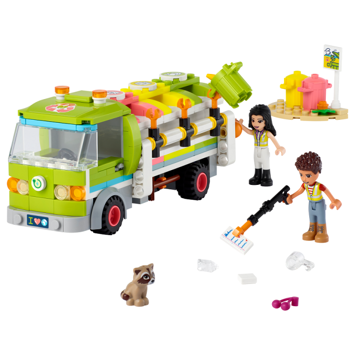 Camion riciclaggio rifiuti - Lego Friends 41712