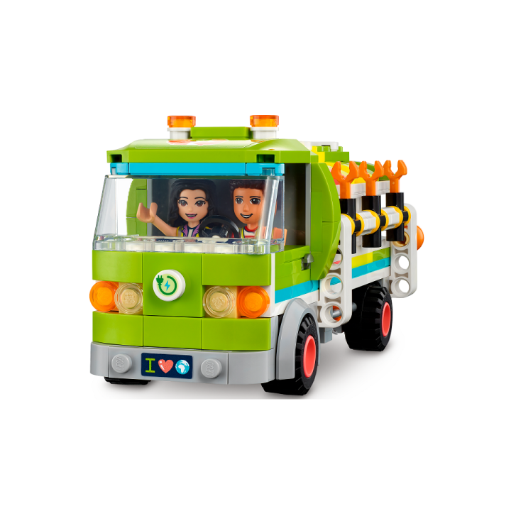 Camion riciclaggio rifiuti - Lego Friends 41712