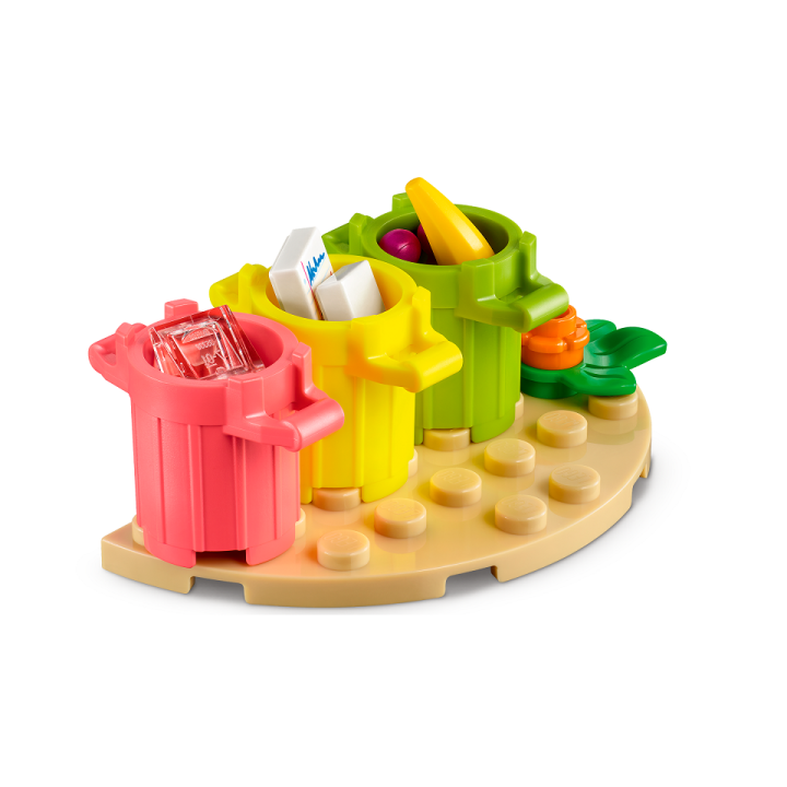 Camion riciclaggio rifiuti - Lego Friends 41712