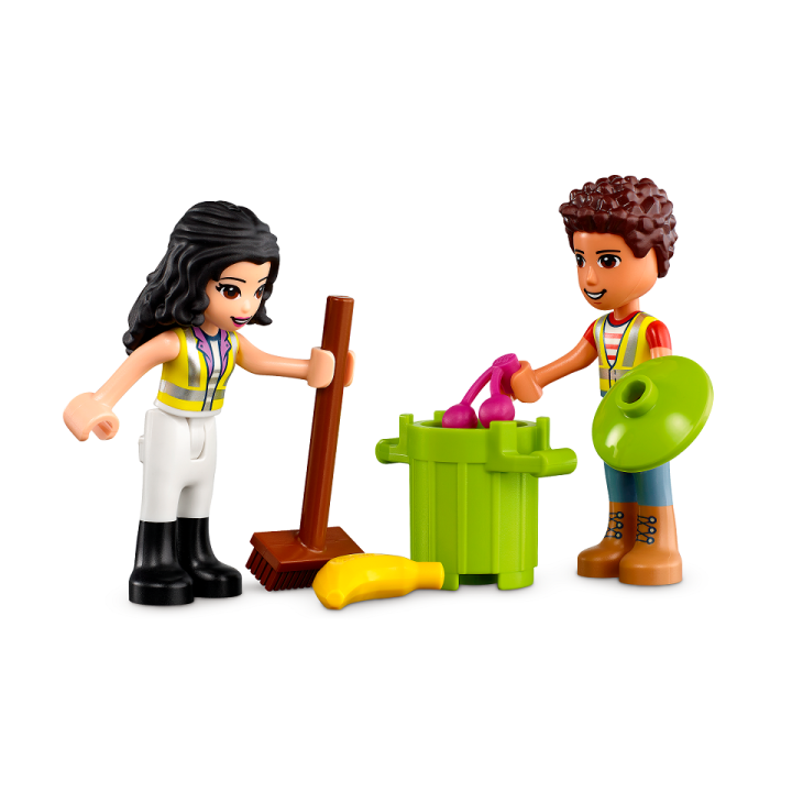 Camion riciclaggio rifiuti - Lego Friends 41712