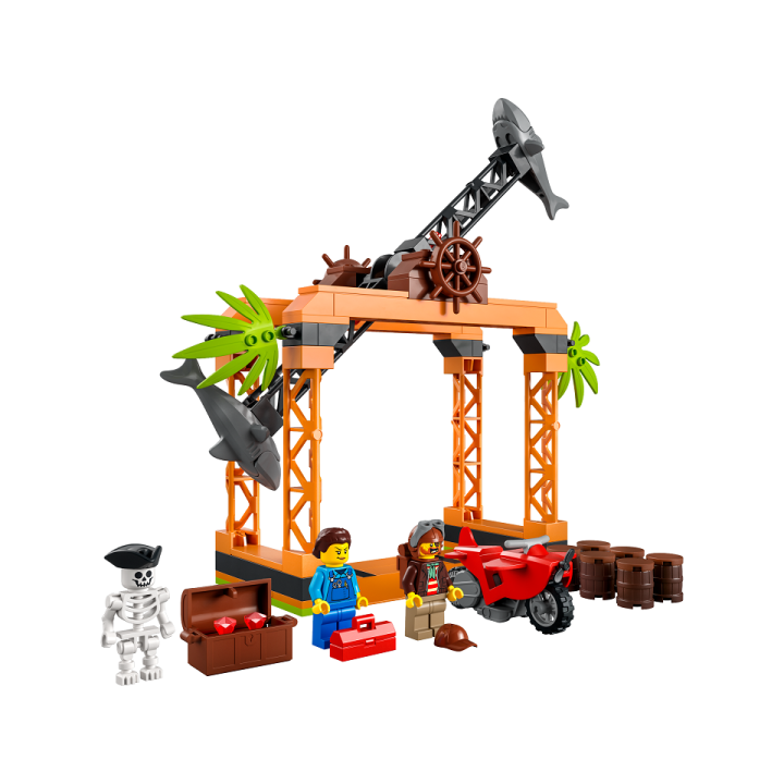 Sfida acrobatica attacco dello squalo - Lego City 60342