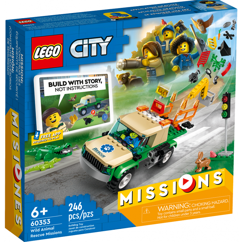 Missioni di salvataggio animale - Lego City 60353