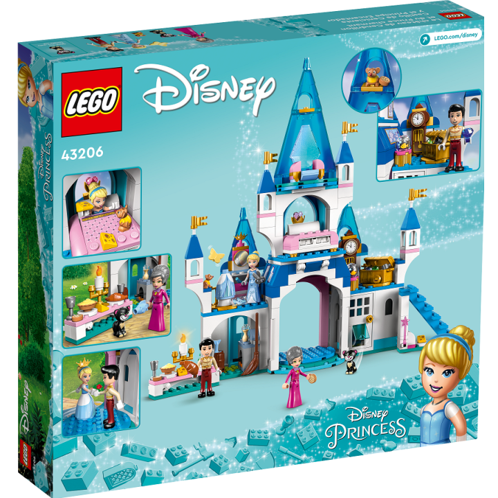 Il castello di Cenerentola e del Principe azzurro - Lego Disney 43206
