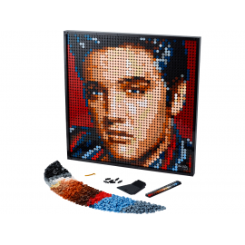 Elvis Presley, il Re del Rock and Roll - Lego Art 31204