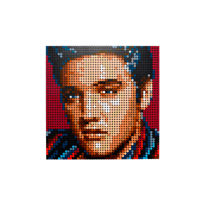 Elvis Presley, il Re del Rock and Roll - Lego Art 31204
