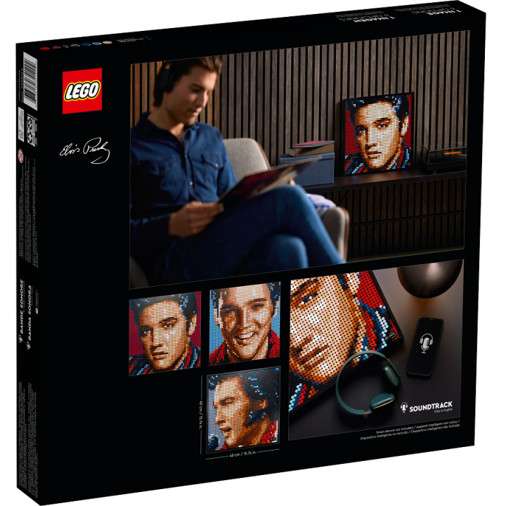 Elvis Presley, il Re del Rock and Roll - Lego Art 31204
