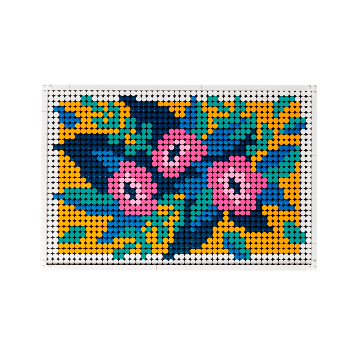 Motivi floreali - Lego Art 31207