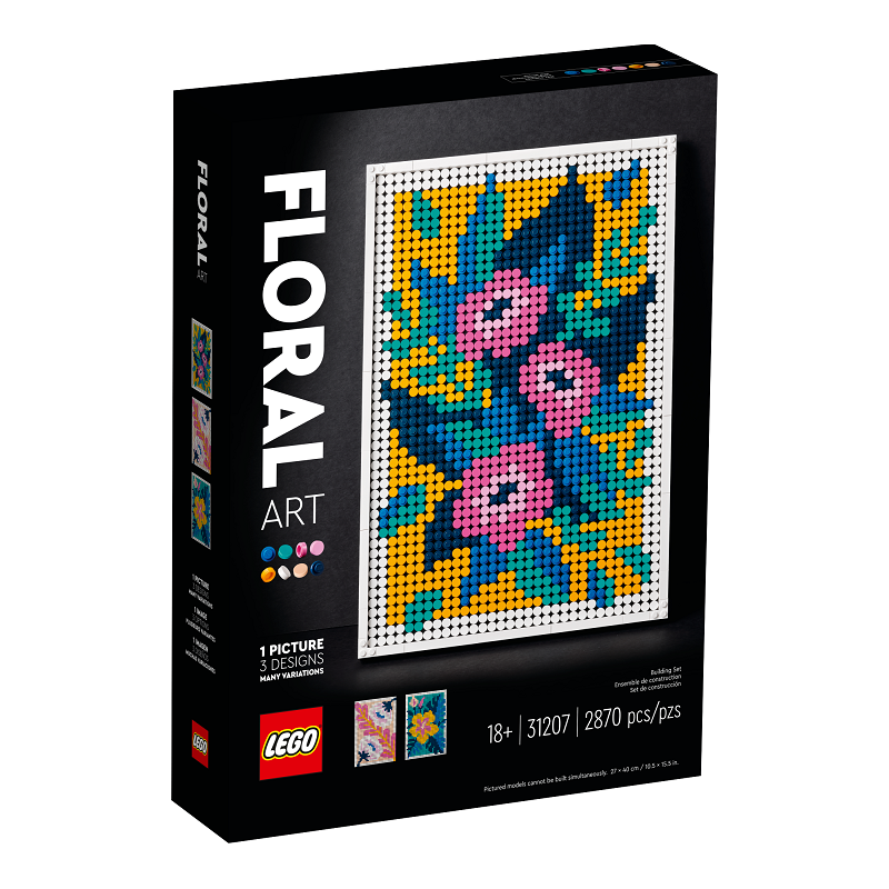 Motivi floreali - Lego Art 31207