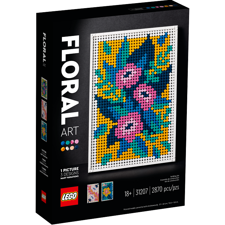 Motivi floreali - Lego Art 31207