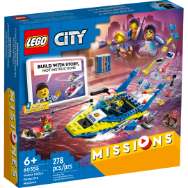 Missioni investigative della polizia marittima - Lego City 60355