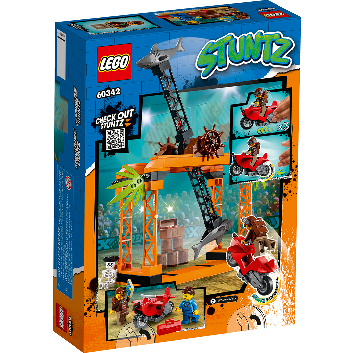 Sfida acrobatica attacco dello squalo - Lego City 60342
