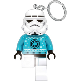 Portachiavi Stormtrooper Natalizio con torcia - Lego LGL-KE174