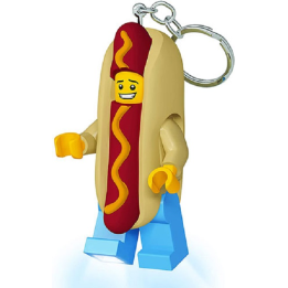 Portachiavi hot dog con torcia - Lego LGL-KE119