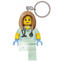 Portachiavi Infermiera con Torcia - Lego LGL-KE156