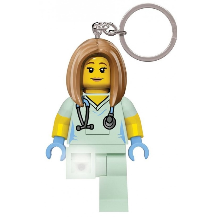 Portachiavi Infermiera con Torcia - Lego LGL-KE156