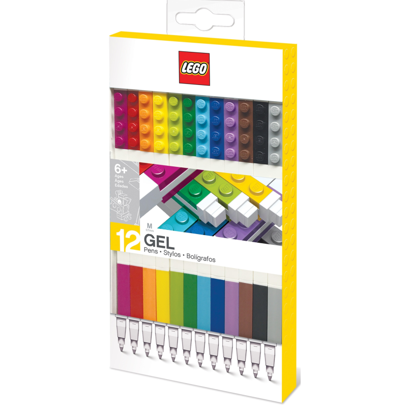 Set di 12 penne gel - Lego Accessori 51639