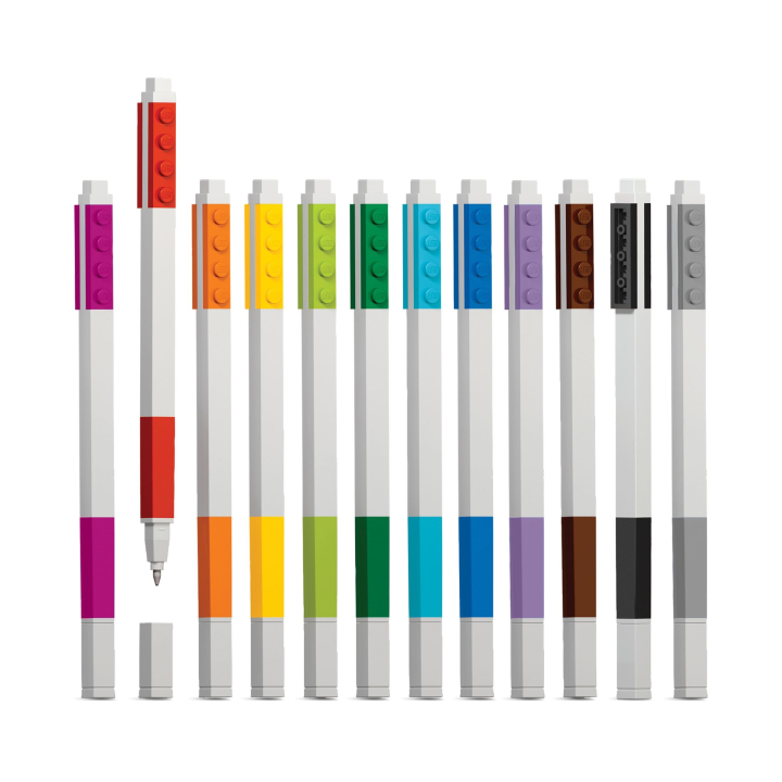 Set di 12 penne gel - Lego Accessori 51639