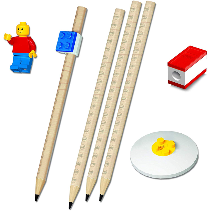 Set 8 pezzi di cancelleria con minifigure - Lego Accessori 52053